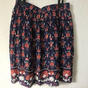 Anthropologie skirt sz XS